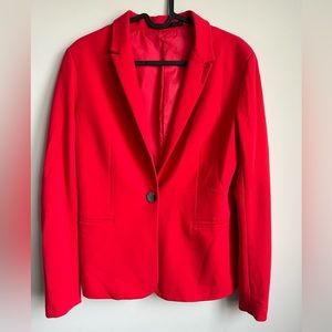 Red blazer size S